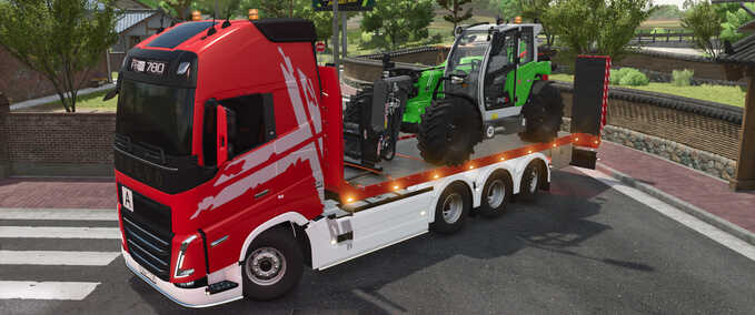 Low Loaders Transport Swap Body Farming Simulator mod