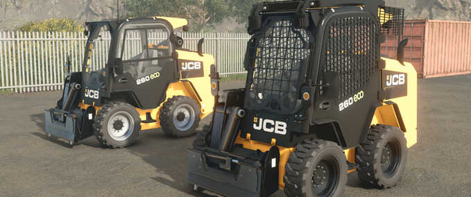 Sonstige Fahrzeuge JCB 260 Kompaktlader Landwirtschafts Simulator mod