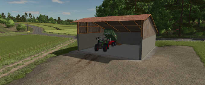 Schuppen Lagerhalle Landwirtschafts Simulator mod