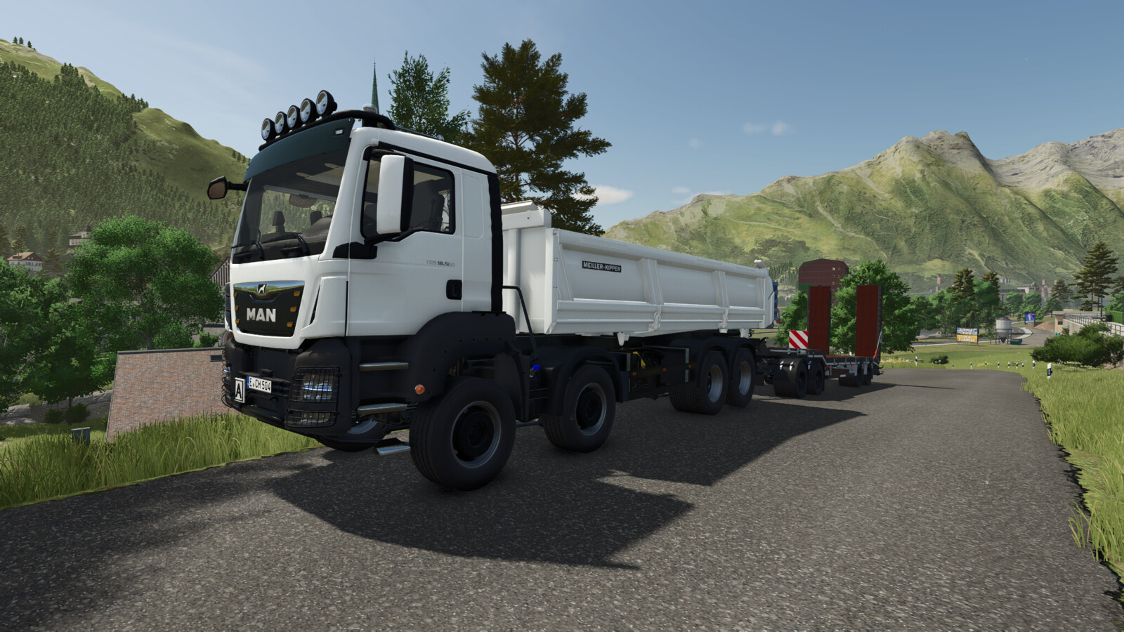Schwarzmüller 4-Axle Low Loader - Thumbnail 1