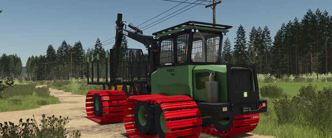 Forestry Lizard F28X Forwarder Farming Simulator mod