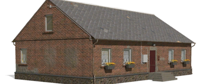 Gebäude Altes Postdeutsches Haus Landwirtschafts Simulator mod