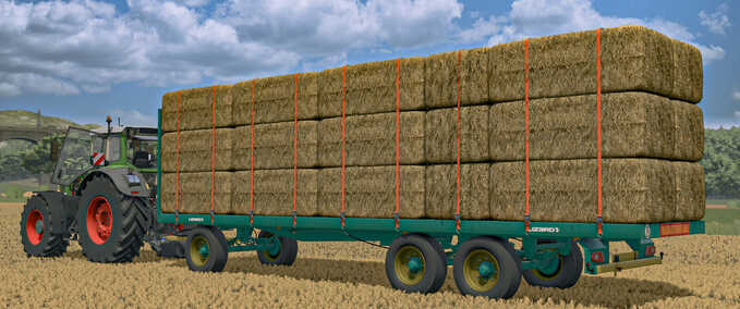 Ballentransport Lizard Plattformen Paket Landwirtschafts Simulator mod