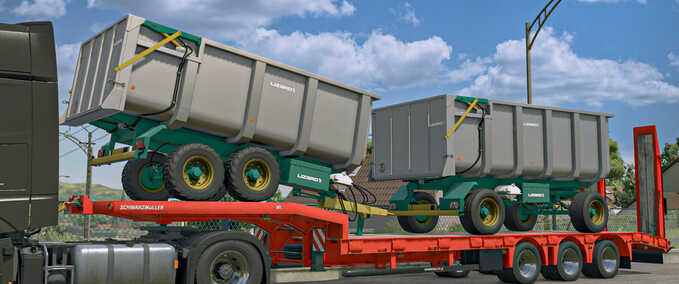 Trailers Lizard Stainless Tipping Trailer Pack Farming Simulator mod