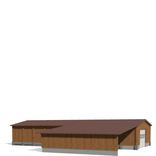 Modern Wooden Garage - Thumbnail 1