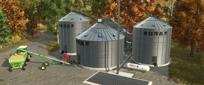 Silos AGI Westeel Silosystem Landwirtschafts Simulator mod