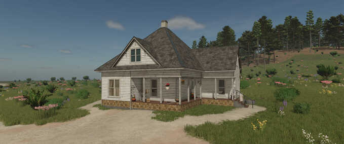 Placeable Objects Houses for Renting Farming Simulator mod
