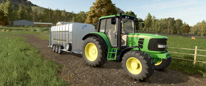 Animal Transport Ifor Williams TA510T Livestock Trailer Farming Simulator mod