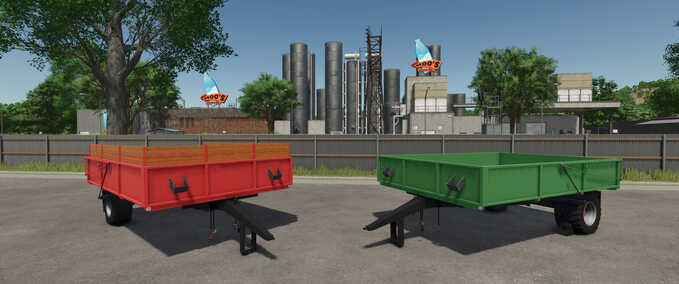 Auflieger Tek4 Anhänger Landwirtschafts Simulator mod