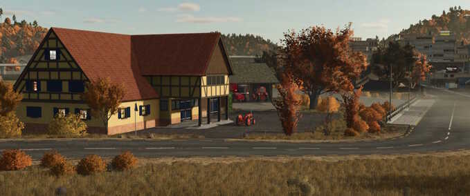 Buildings Old Prussian Farmhouse Farming Simulator mod