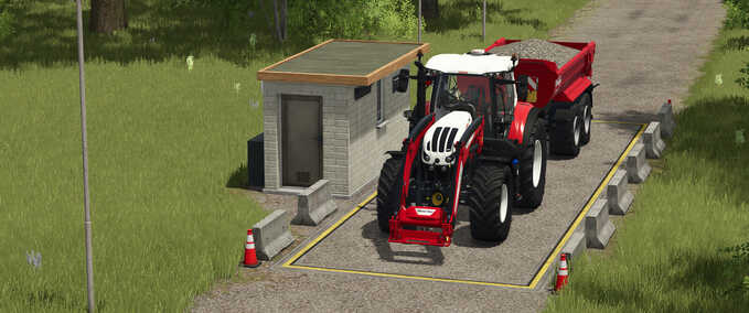 Tools Floor Plane Weighing Station Farming Simulator mod