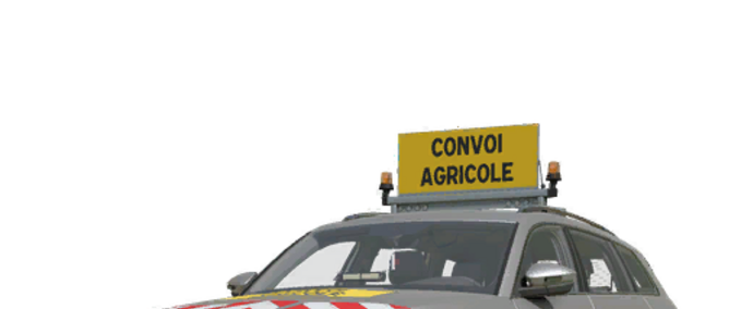 Cars Kodiaq Convoy Pilot Farming Simulator mod