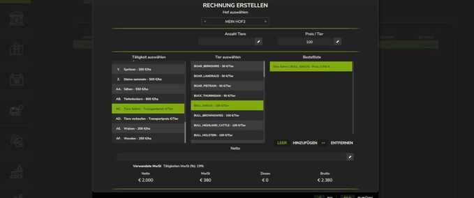 Addons Invoice System Farming Simulator mod