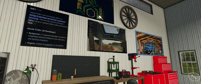 Buildings American Midwest Shed House Farming Simulator mod