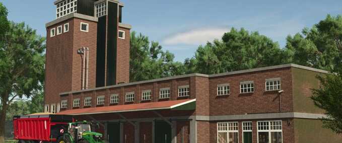 Factories Grain Flourmill Pack Farming Simulator mod