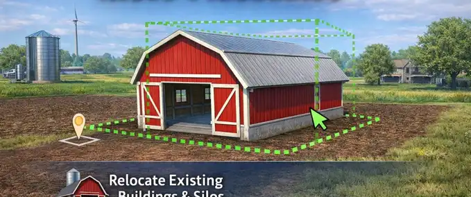 Addons Move Owned Placeables Farming Simulator mod