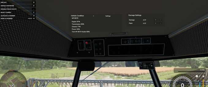 Gameplay Realistic Damage Farming Simulator mod