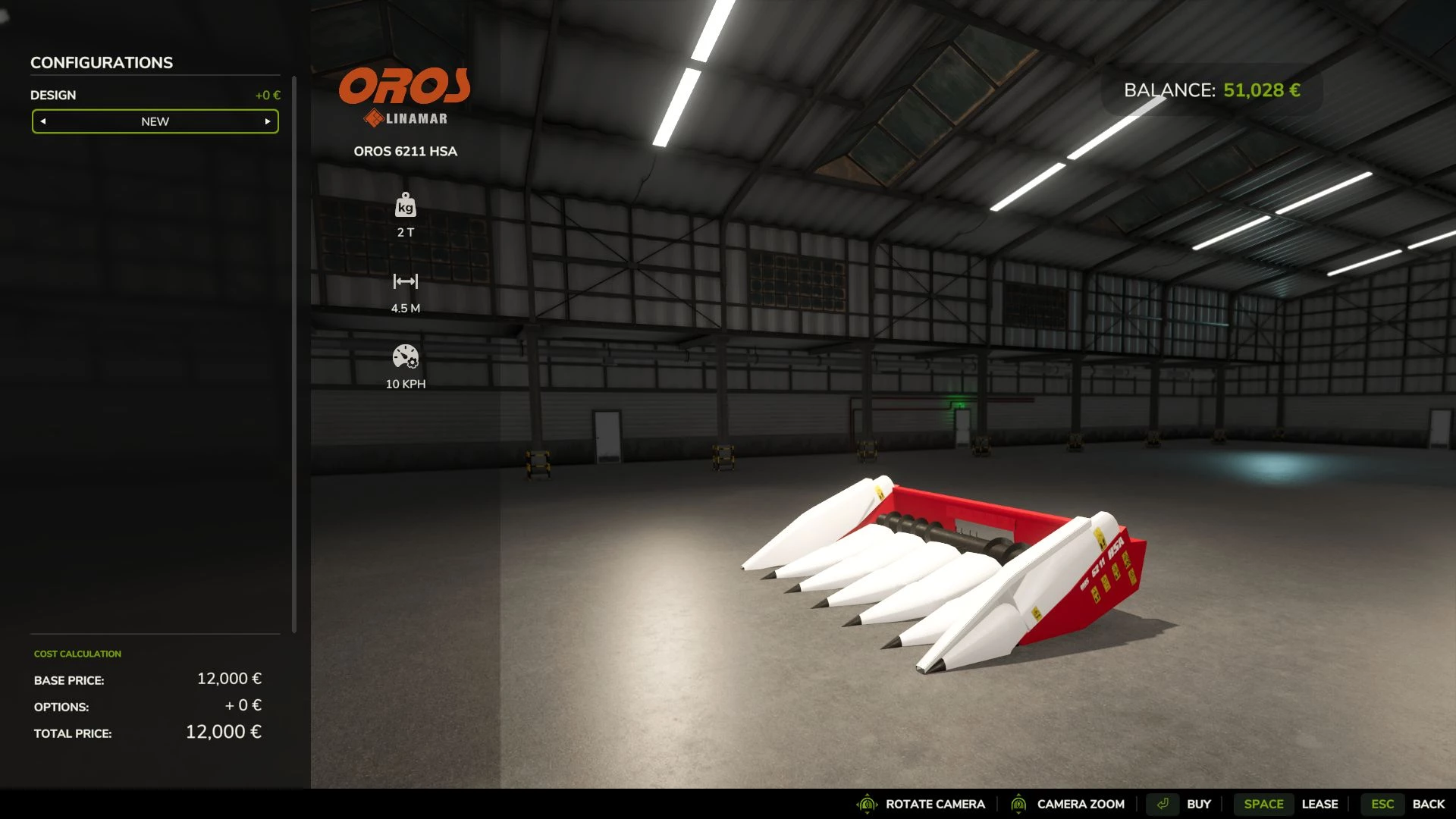 Oros 6211 HSA Maispflücker - Thumbnail 1