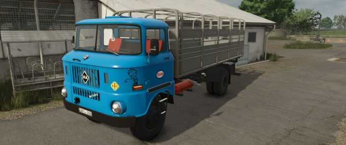 Animal Transport IFA W50 Animal Transport Truck Farming Simulator mod