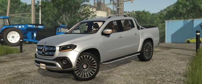 Cars Mercedes X-Class Farming Simulator mod