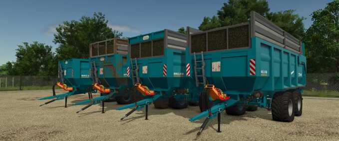 Auflieger Rolland Turbo Classic 27-40 Landwirtschafts Simulator mod