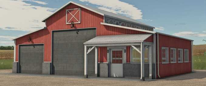 Sheds Basic Wooden Garage Farming Simulator mod