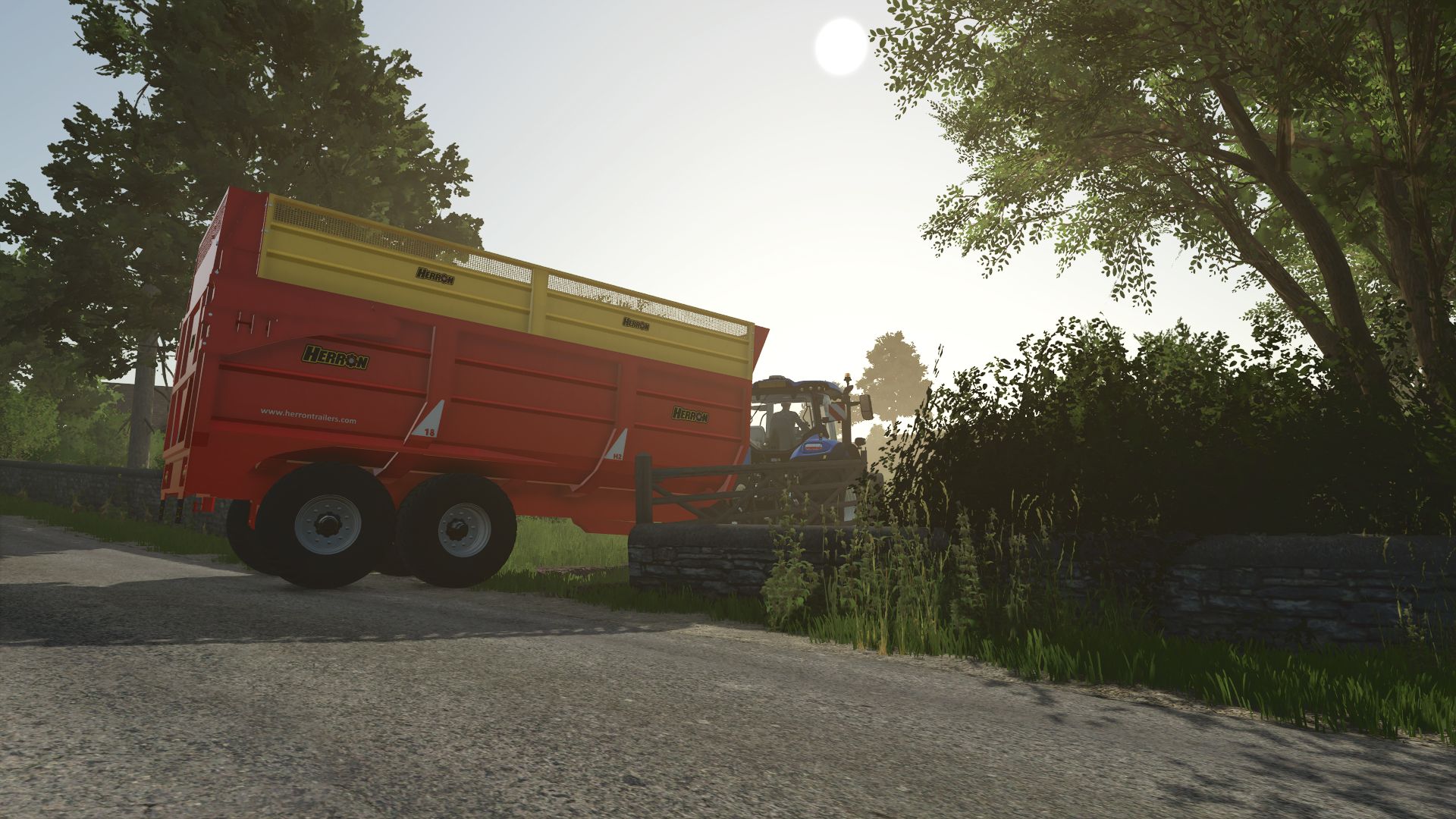 Herron H2 18T Silage Trailer - Thumbnail 1