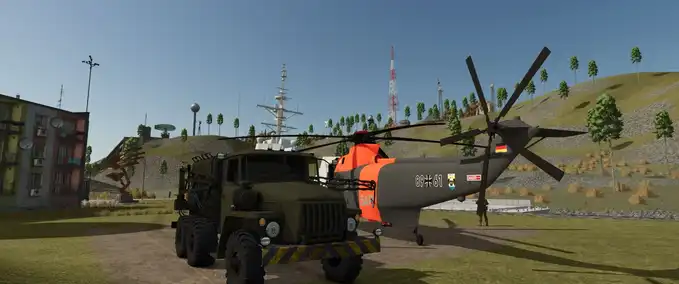 Sonstige Fahrzeuge Ural 4320 Militärischer Tanklastwagen Landwirtschafts Simulator mod