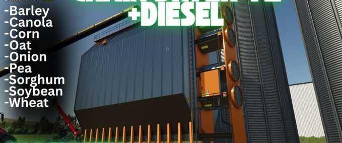 Factories Grain and Onion Multi Dryer Farming Simulator mod