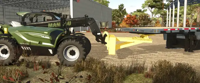 Exevators Wheel Loader Header Mover Farming Simulator mod