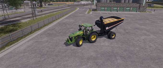 Auflieger GTS New Grann 19000 Landwirtschafts Simulator mod