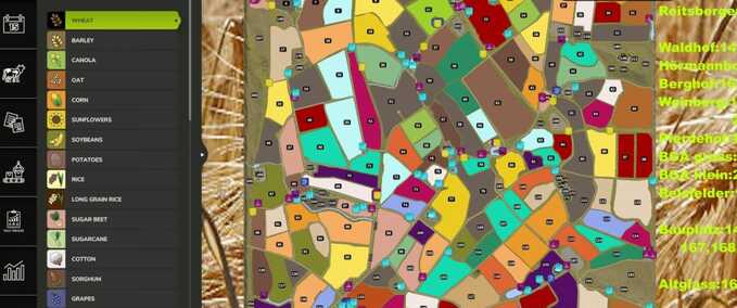 courseplay courses AutoDrive Course for Thuringia 2.0 Map 16x Farming Simulator mod