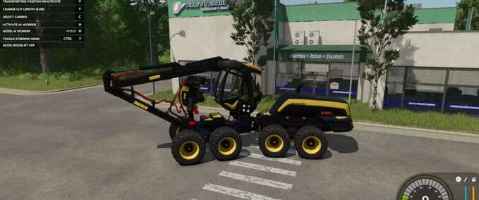 Forstwirtschaft PonsseSK Landwirtschafts Simulator mod