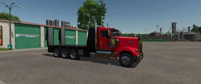 LKWs KW900 Pritschenwagen Landwirtschafts Simulator mod