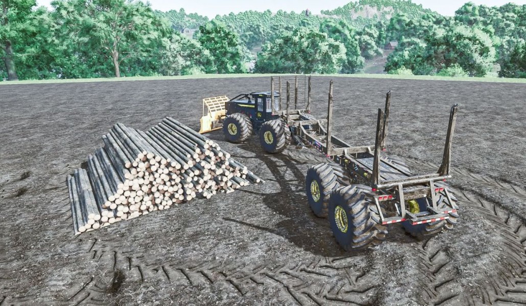 Forwarder Pack mit Pitts Anhänger (Autoload Option) - Thumbnail 1