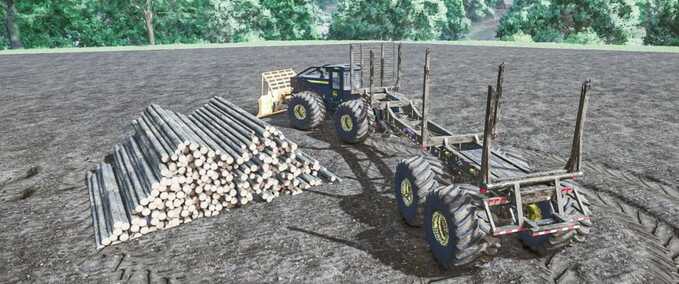 Trailers Forwarder Pack with Pitts Trailer (Autoload Option) Farming Simulator mod