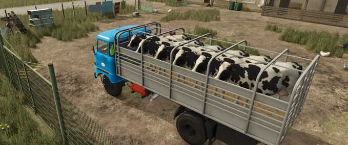 Animal Transport IFA W50 Animal Transport Farming Simulator mod