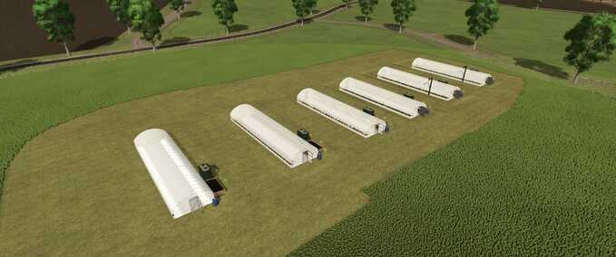Greenhouses Greenhouse Pack – Variety Under Glass Farming Simulator mod