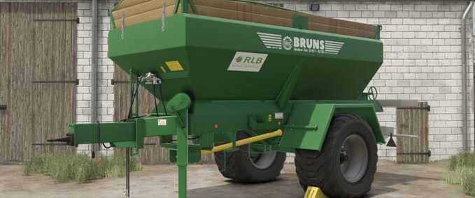 manure spreader Bruns MBA 12000 Farming Simulator mod