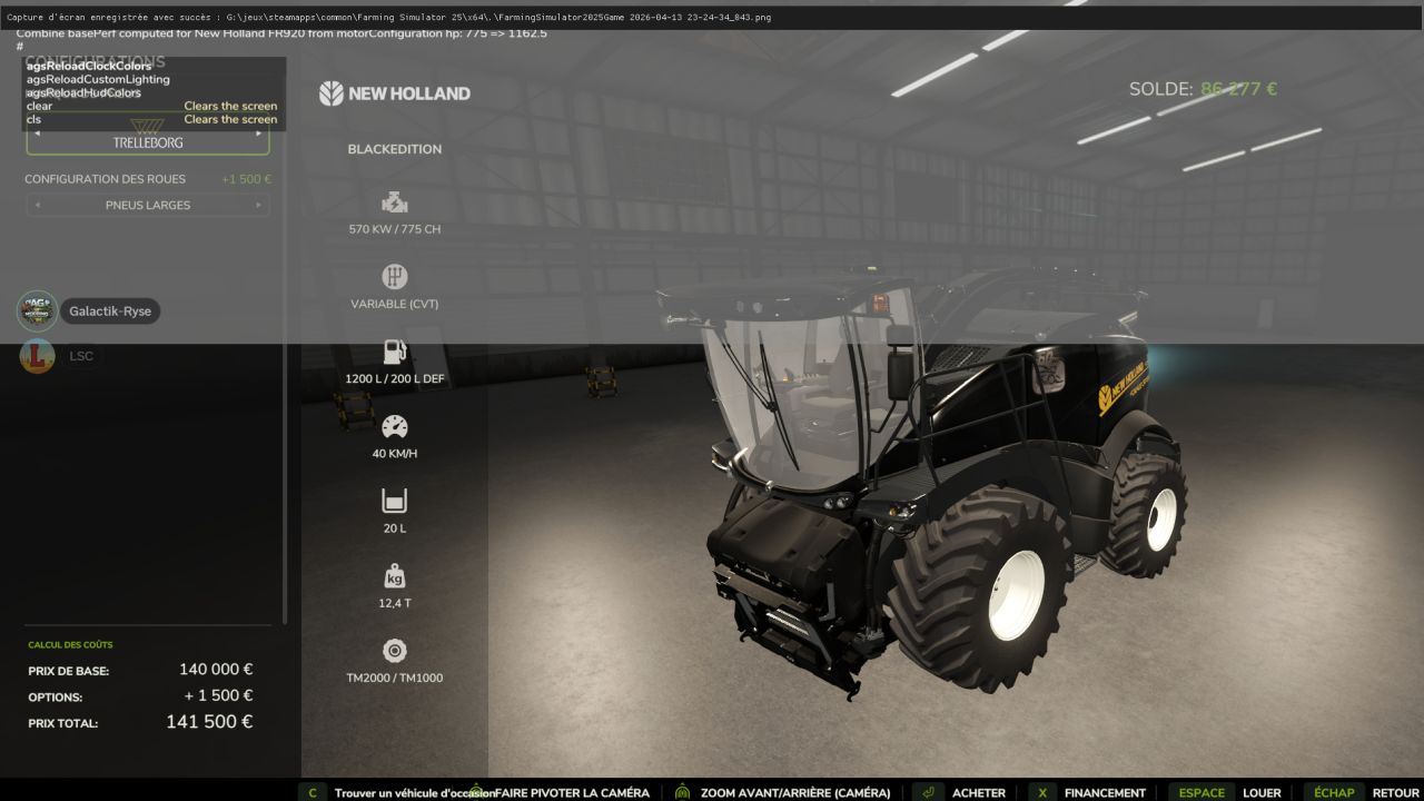 New Holland Black Edition - Thumbnail 1