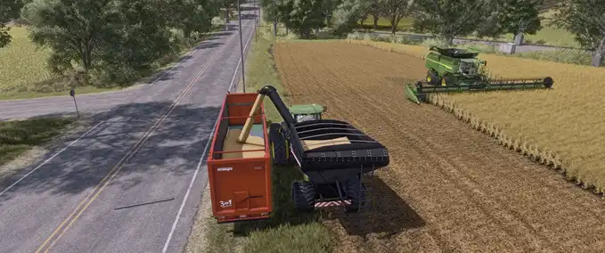 Auflieger GTS New Grann 19000 Landwirtschafts Simulator mod