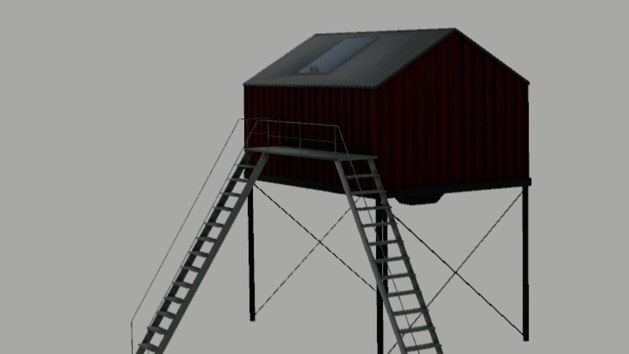 Animal Stable and Feed Silo (Prefab) - Thumbnail 1