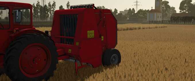 Pressen Hesston 5580 Rundballenpresse Landwirtschafts Simulator mod