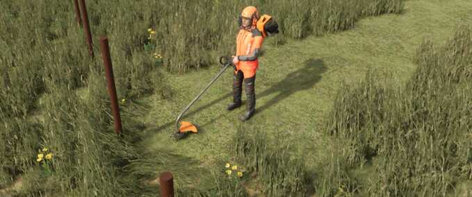 Sonstige Anbaugeräte Stihl Unkrautschneider Landwirtschafts Simulator mod
