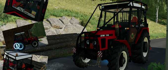 Zetor Zetor 7745 Forst Edition Landwirtschafts Simulator mod
