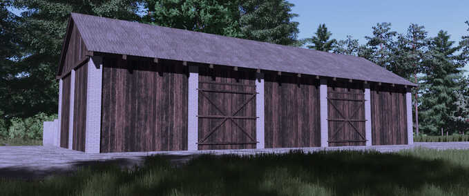 Prefab Alte Scheune Landwirtschafts Simulator mod