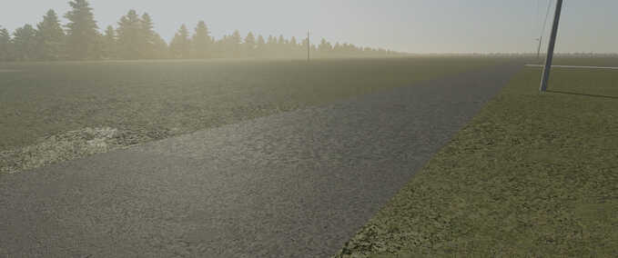 Prefab Asphalt-Texturen Prefab Landwirtschafts Simulator mod