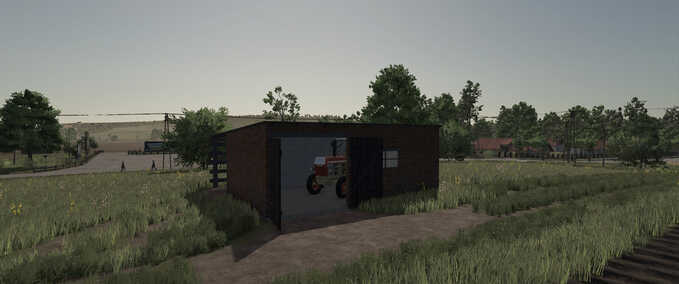 Schuppen Garage und Schuppen Landwirtschafts Simulator mod