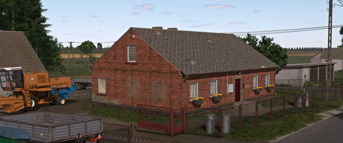 Gebäude Altes Postdeutsches Haus Landwirtschafts Simulator mod