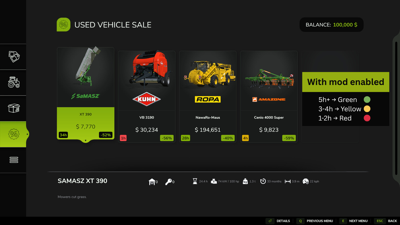 Used Sales Time Left - Thumbnail 1